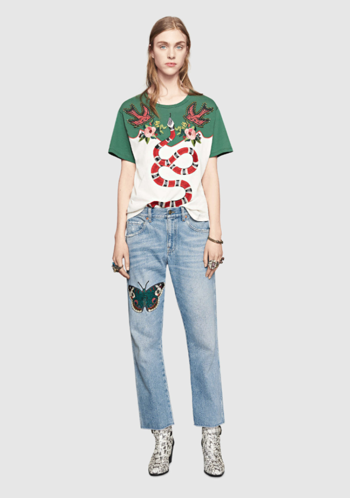 Gucci snake shirt