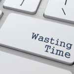 Wasting Time Concept.