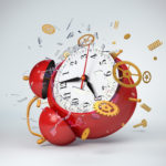 Red clock broken
